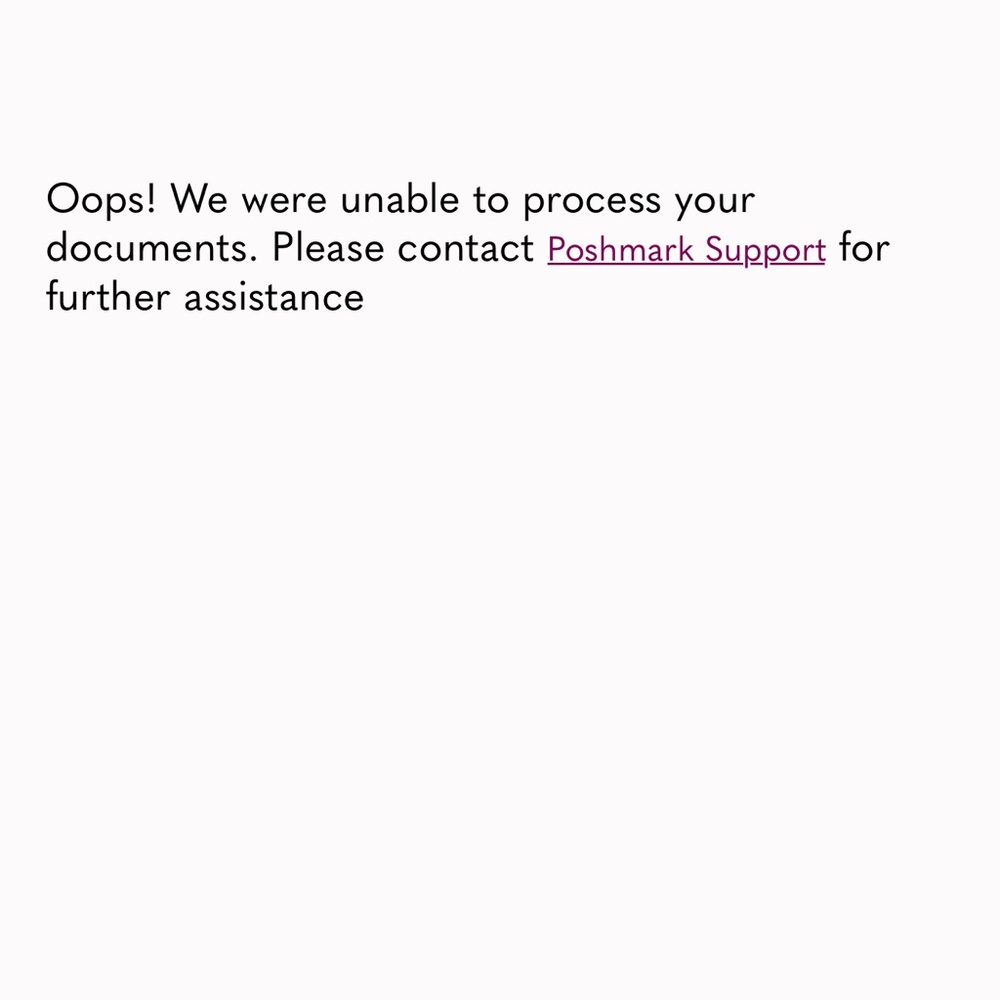 Error Page Notice